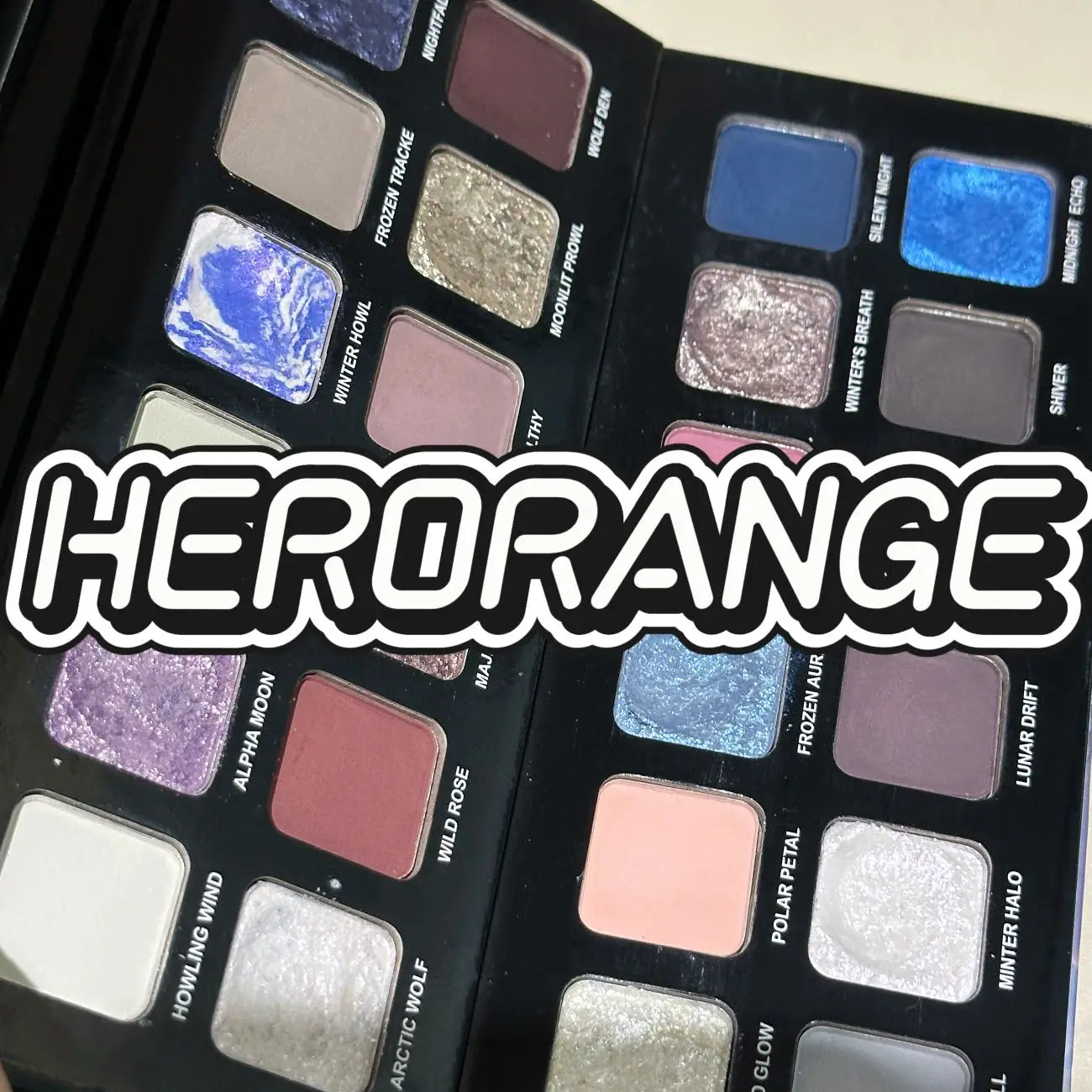 Twelve-Color Eyeshadow Palette Smooth Matte And Shiny Finish Pastel Blue Contrast High-Intensity Cosmetics Daily Smoky Eye Holiday Gift