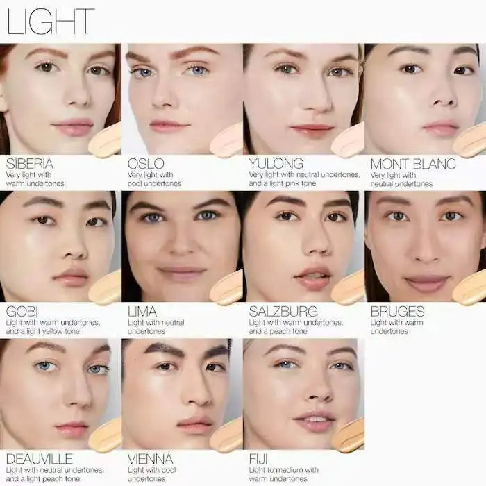 NARS Square Bottle Foundation Make-up Smooth Oil Control Light Reflecting Skin Improving Medium Coverage Liquid Foundation