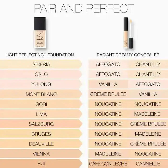 NARS Square Bottle Foundation Make-up Smooth Oil Control Light Reflecting Skin Improving Medium Coverage Liquid Foundation